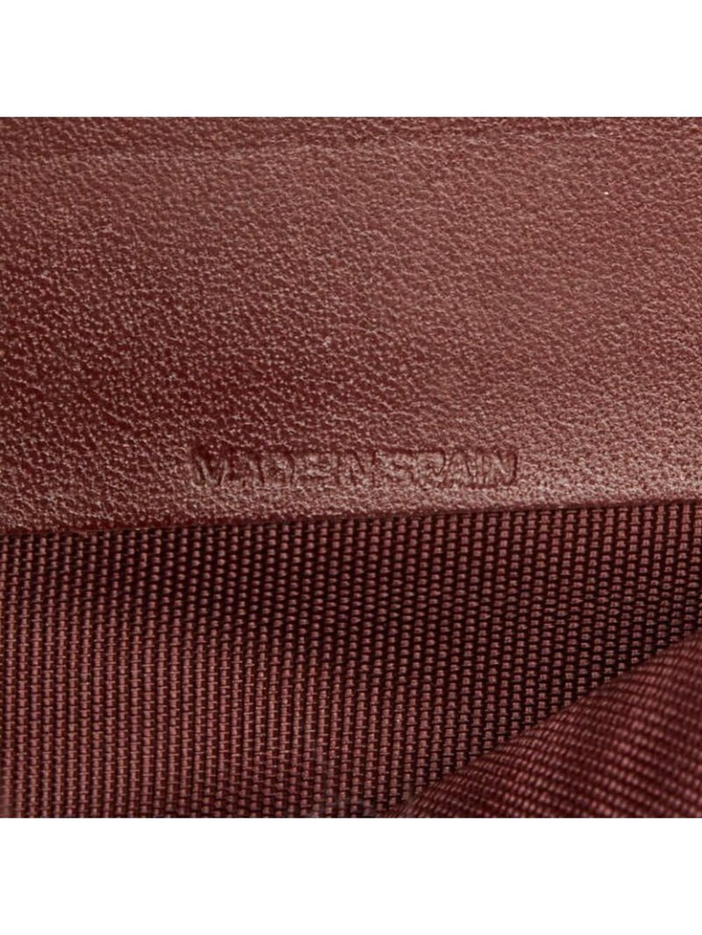 Cartier Must Line Bifold Wallet Billfold Bordeaux Leather - Picture 9 of 10